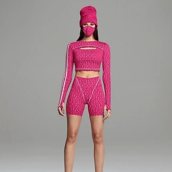 NWT Adidas x Ivy Park Shorts Size 1X - Picture 2 of 9